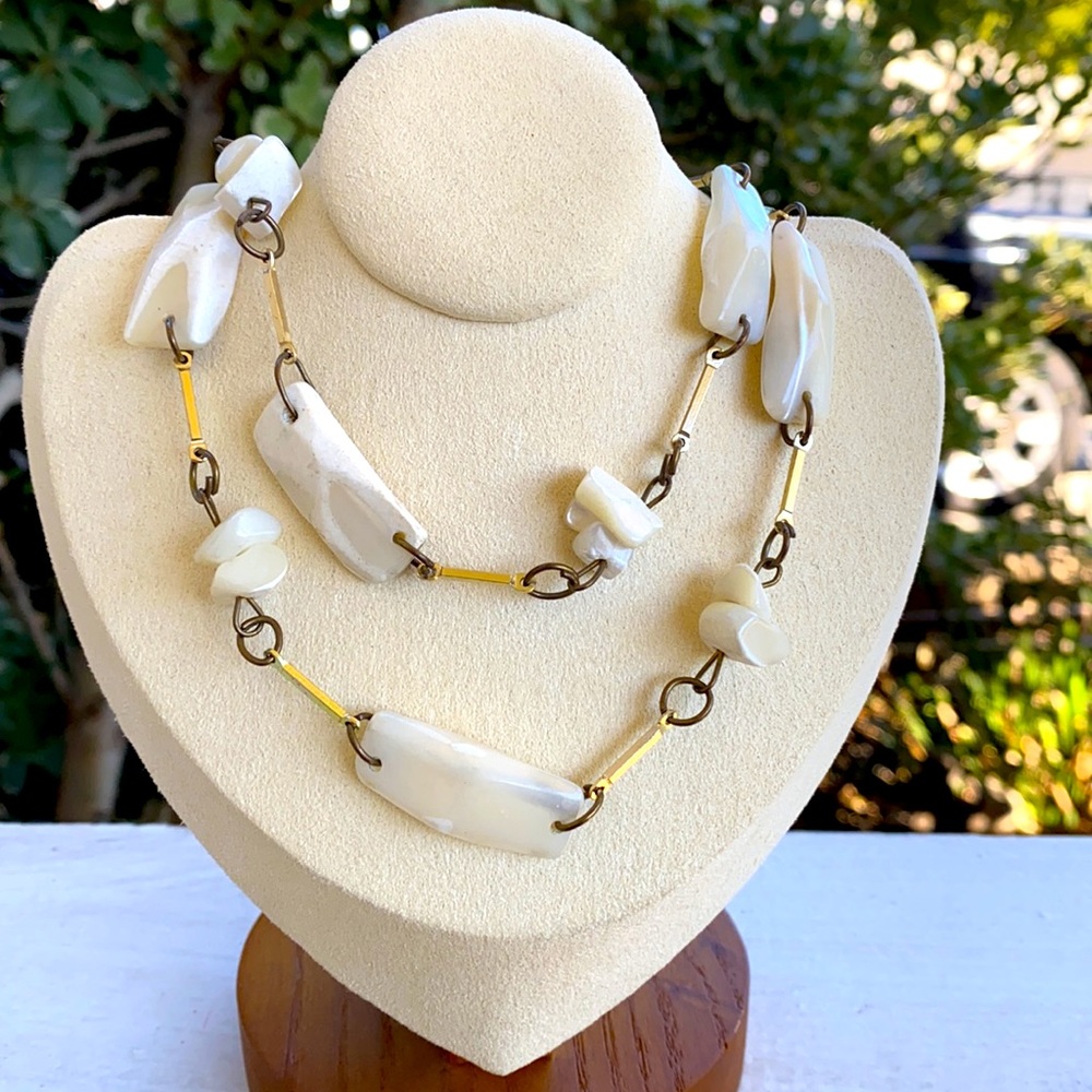 Vintage Mother of Pearl Necklace